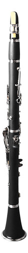 Clarinete Plano En Si Bemol, Llave Chapada En Plástico