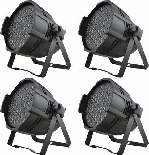 Kit 4 Refletor Led Par 64 54 Leds 3w Optpar Infinity