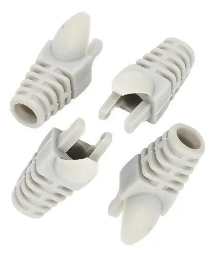 Capuchon Protector Conector Rj45 Gris X 50 Unidades