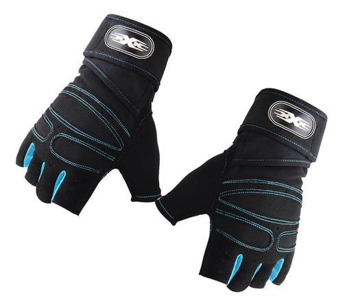 Guantes De Levantamiento De Pesas De Medio Dedo Para Hombre,