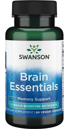 Brain Essentials Apoyo Cerebral Y De Memoria 60 Veggie Caps