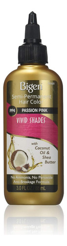 Bigen Semi-permanent Haircolor #pp4 Passion Pink 3 Ounce