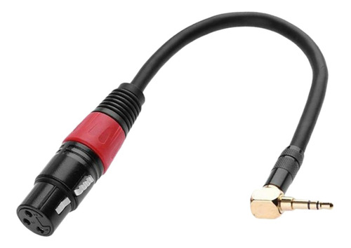 De 3,5 Mm A Xlr Cable De Instrumento Femenino Cable De