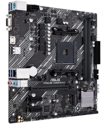 Motherboard Asus Prime A520m k Am4 Amd Ryzen Ddr4 M.2 Pc