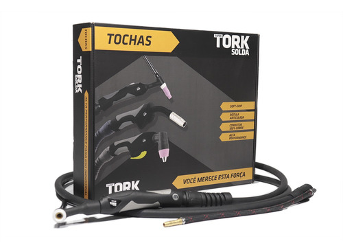 Tocha Tig Seca 09 Tork Original 180 Amperes 3 Metros