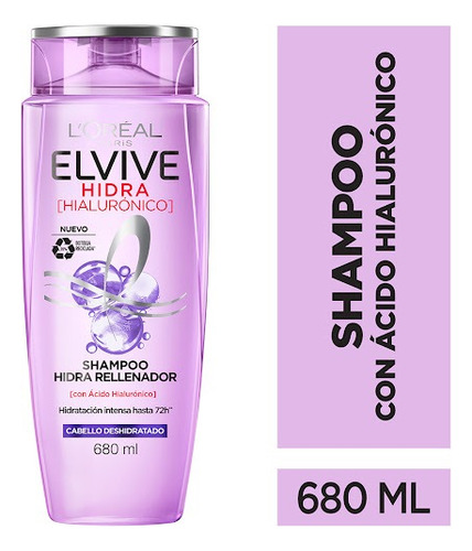 Shampoo L'oré Hidra Hialuronico - mL a $40