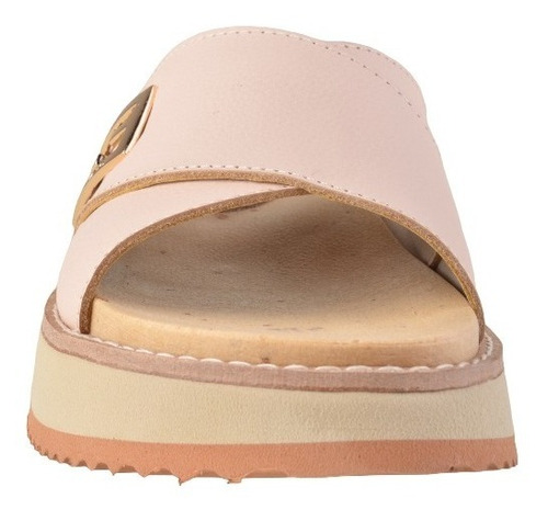 Zuecos Sandalias Ojotas De Mujer De Cuero Melk - Ferraro