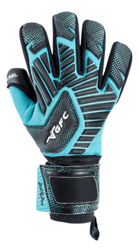 Guantes De Arquero Basel C/varillas Adulto - Vgfc Volk Negro 8