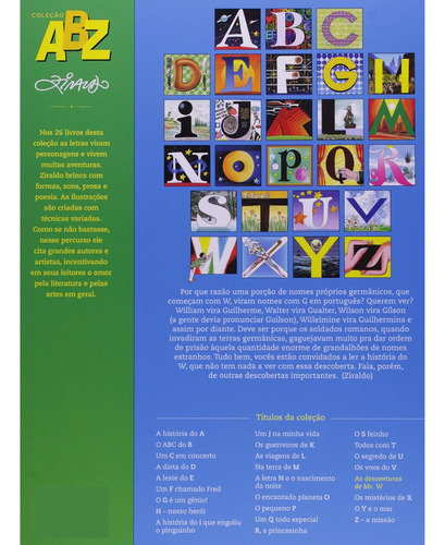 Livro As Desventuras De Mr. W De Ziraldo Alves Pinto Edição 2 Em Português 2015 Editora Melhoramentos