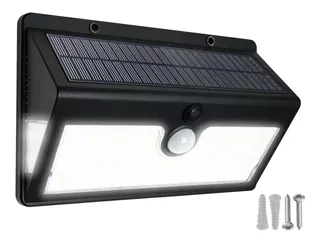 Panel Reflector Solar Libercam LEDRF-240 Sensor De Movimiento 52 Led Ip65 Luz Blanca 3 Funciones Inalambrico