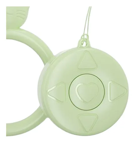 Pequeña Cámara Portátil Recargable Para Selfie Con Verde