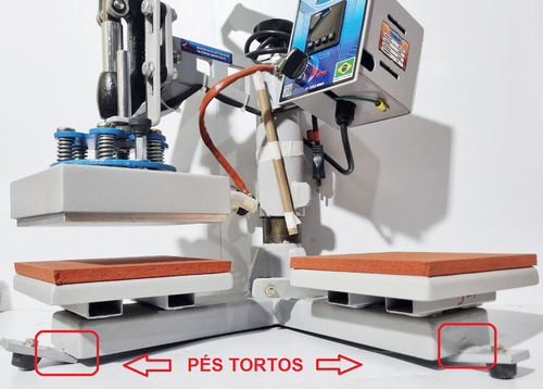 Prensa Sublimadora E Transfer Manual Maquinatec 15x15 - 220v