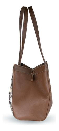 Bolso Cuadra Para Dama En Piel Genuina De Pitón Bod2hph Miel Dorado Miel