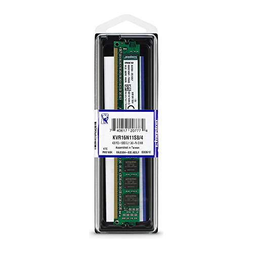 Kingston Memoria Ram Gb Mhz Pc Ddr Non Ecc Cl Dimm Sr Kvr