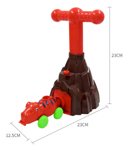 (1 Juego) Balloon Power Car - Caja De Color 3a