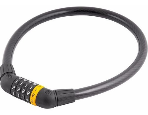 Imagem 1 de 4 de Corrente Cadeado C/ Segredo Senha Moto Bicicleta 60cm Vonder