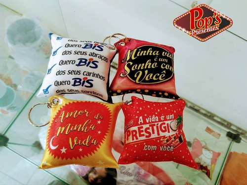 100 Chaveiros Personalizados