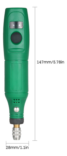 Mini Amoladora Rotativa De 12 V Con Variable Y 24 Accesorios