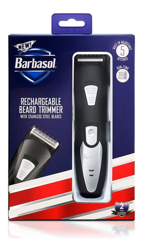Desvelladora Trimer Inalámbrica Usb 5 Posiciones Barbasol