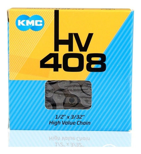 Cadena Kmc Hv408 Caja 6v - 7v - 8v Velocidades 116 Eslabones