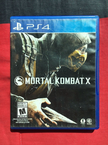 Mortal Kombat X Standard Edition Warner Bros. Ps4  Físico