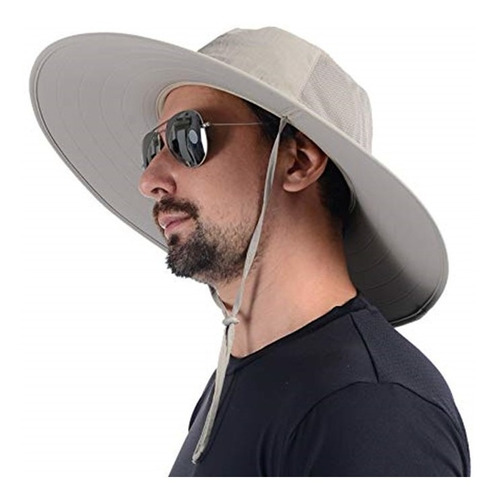 Sombrero Para Sol De Hombre Ushake Caqui 