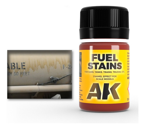 Modelismo Ak025 Interactive Fuel Stains 1/48 1/35