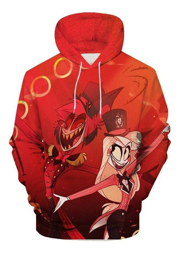 Sudadera Con Capucha Animation Hazbin Hotel Charlie And Alas