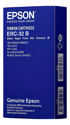 Cinta Epson Ribbon Tm-u675, Tm-h6000. Erc-32b