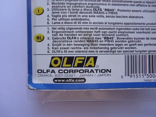Cortador Olfa 45 Mm Cutter