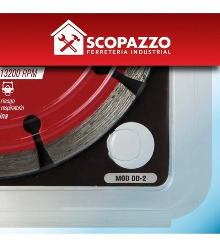Imagen 3 de 8 de Discos Diamantados 115 X 22,23 Mm Pack 3 Unidades Omaha