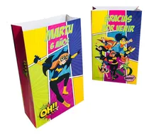 Comprar Bolsas Golosineras Personalizadas X 10 Superhero Girls 