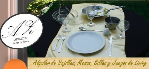 Alquiler Gazebo Carpas Mesas Sillas Vajilla Manteleria