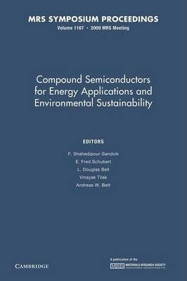 Libro Mrs Proceedings Compound Semiconductors For Energy ...