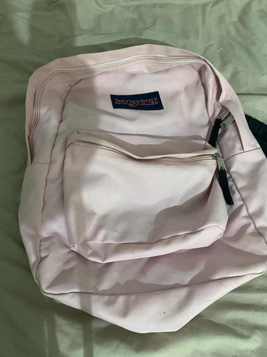 Mochila Usada Jansport Rosa