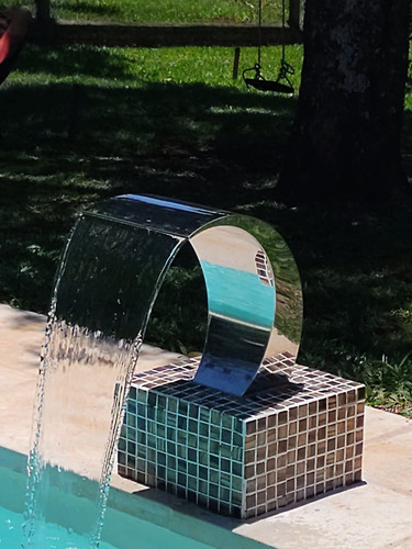 Cascada De Acero Inoxidable Para Piscinas Palma 60cm