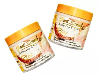 2 Exfoliante Para Pies De Arroz - Fruit Of The Wokali 500gr