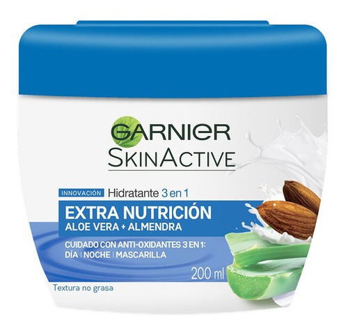 Crema Extra Nutric.garnier Skinactive 3en1  200ml/superstore
