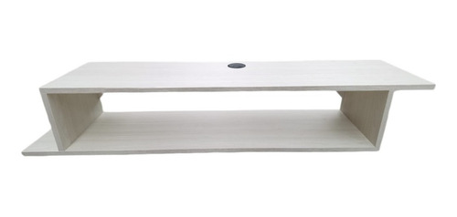 Imagen 3 de 9 de Repisa Mueble Flotante Modelo Z Para Equipos De Tv 100 X 25
