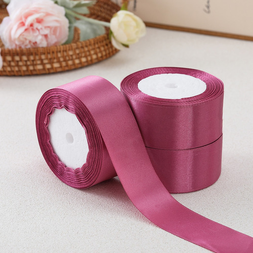 J 5 Rollos Satinado Decoracion Colores Cintes 4cm 112.5
