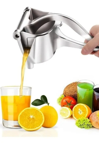 Exprimidor Saca Jugo Manual Metálico Frutas Naranja | Cuotas sin interés