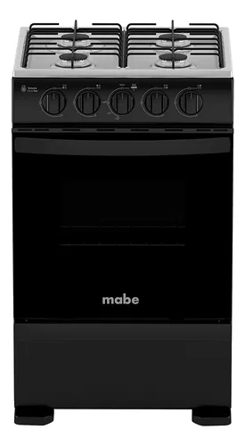 Cocina De Piso A Gas 51 Cm Negro Mabe Cmc5100na1 Negro