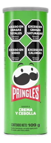 Caja Papas Fritas Pringles Crema & Cebolla 109gs X 6u. - Dh