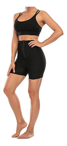 Kit Camisa E Short Sauna Fitness Queima Gordura Barriga