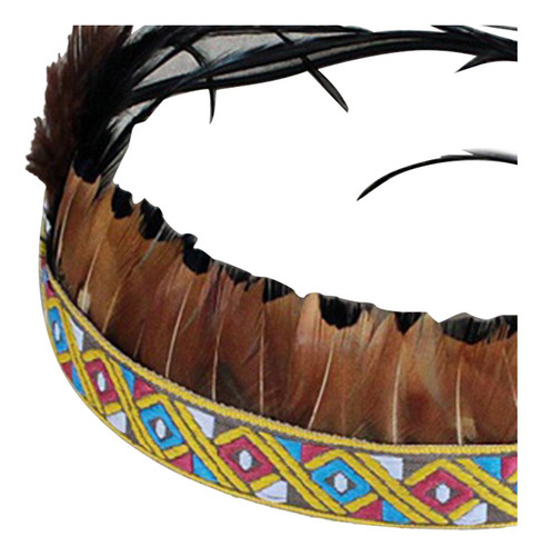 De Plumas, Diadema, Accesorios Para La Cabeza De Corona,
