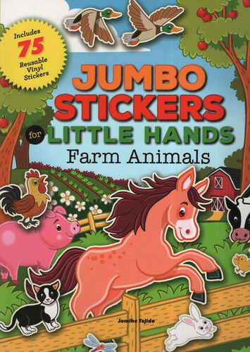 Jumbo Stickers For Little Hands:  Farm Animals