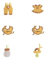 Comprar Matrices De Bordado: Mini Diseños Para Bebé  X 6