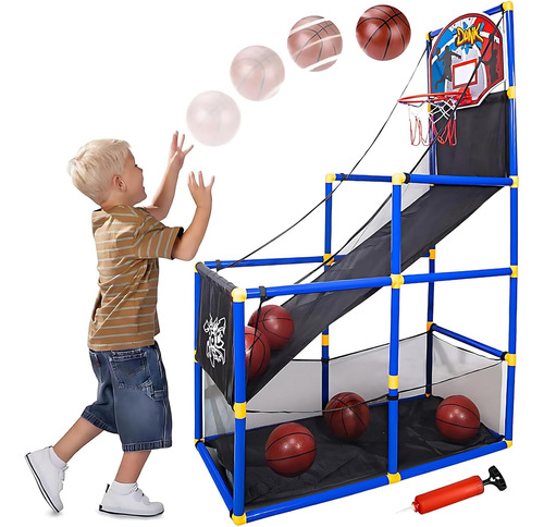 Juego De Arcade De Baloncesto Para Niños, Máquina De Tiro