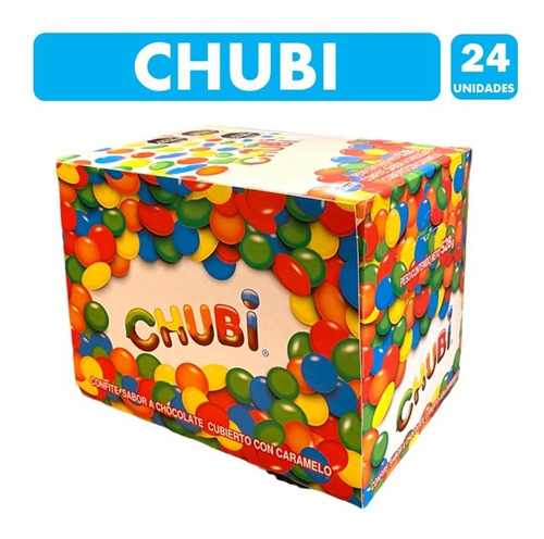 Imagen 1 de 4 de Chubi X24 (caja De 24 Chubi)