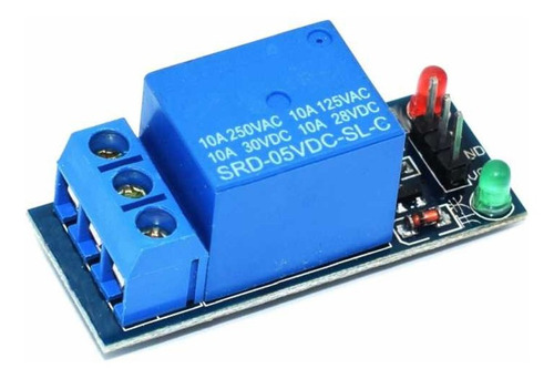 Imagen 3 de 7 de Lote 5 Reles Placa Bornera Arduino Dc 5v Ac 220v 10a Emn